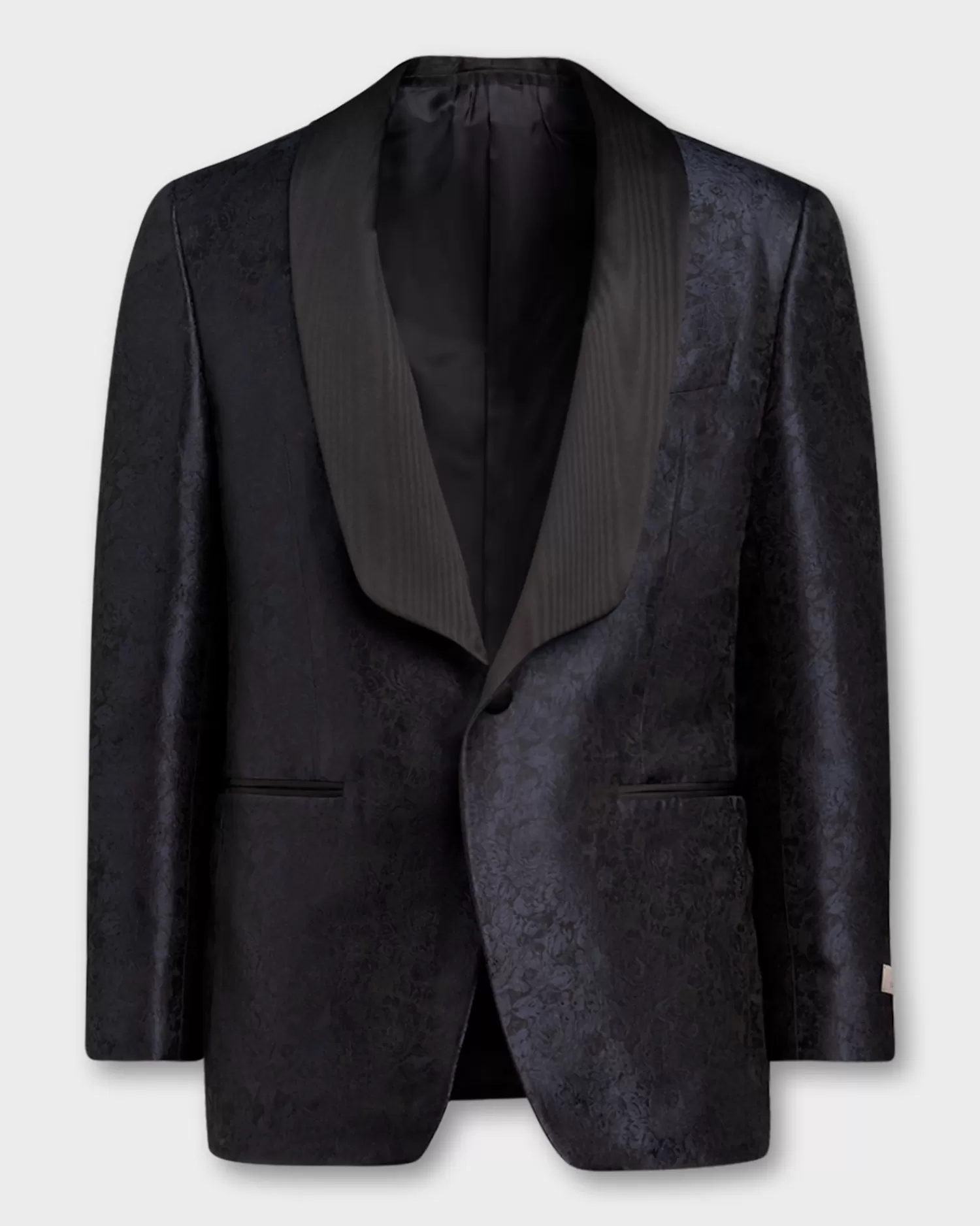 Canali Midnight Floral Jacquard Shawl Lapel Dinner Jacket^ Evening Wear