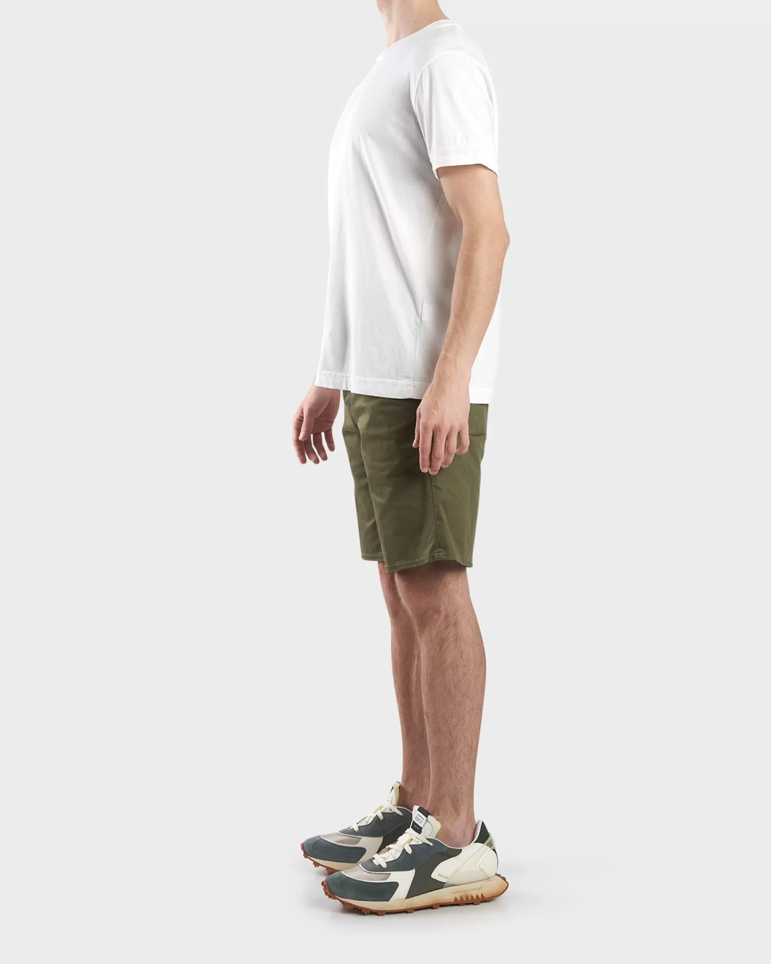 Haikure Military Green Mason Gaba Shorts^ Shorts