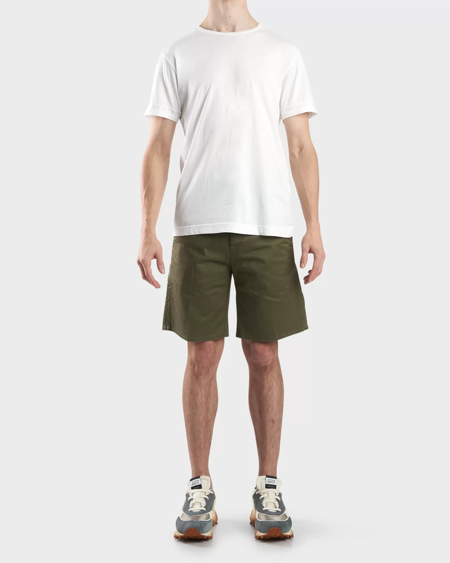 Haikure Military Green Mason Gaba Shorts^ Shorts