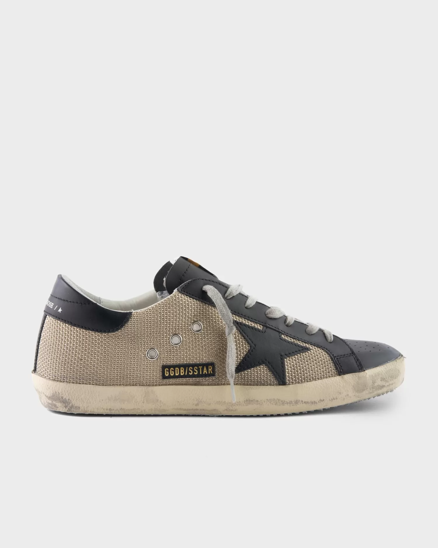 Golden Goose Milk And Black Super-Star Sneakers^ Sneakers