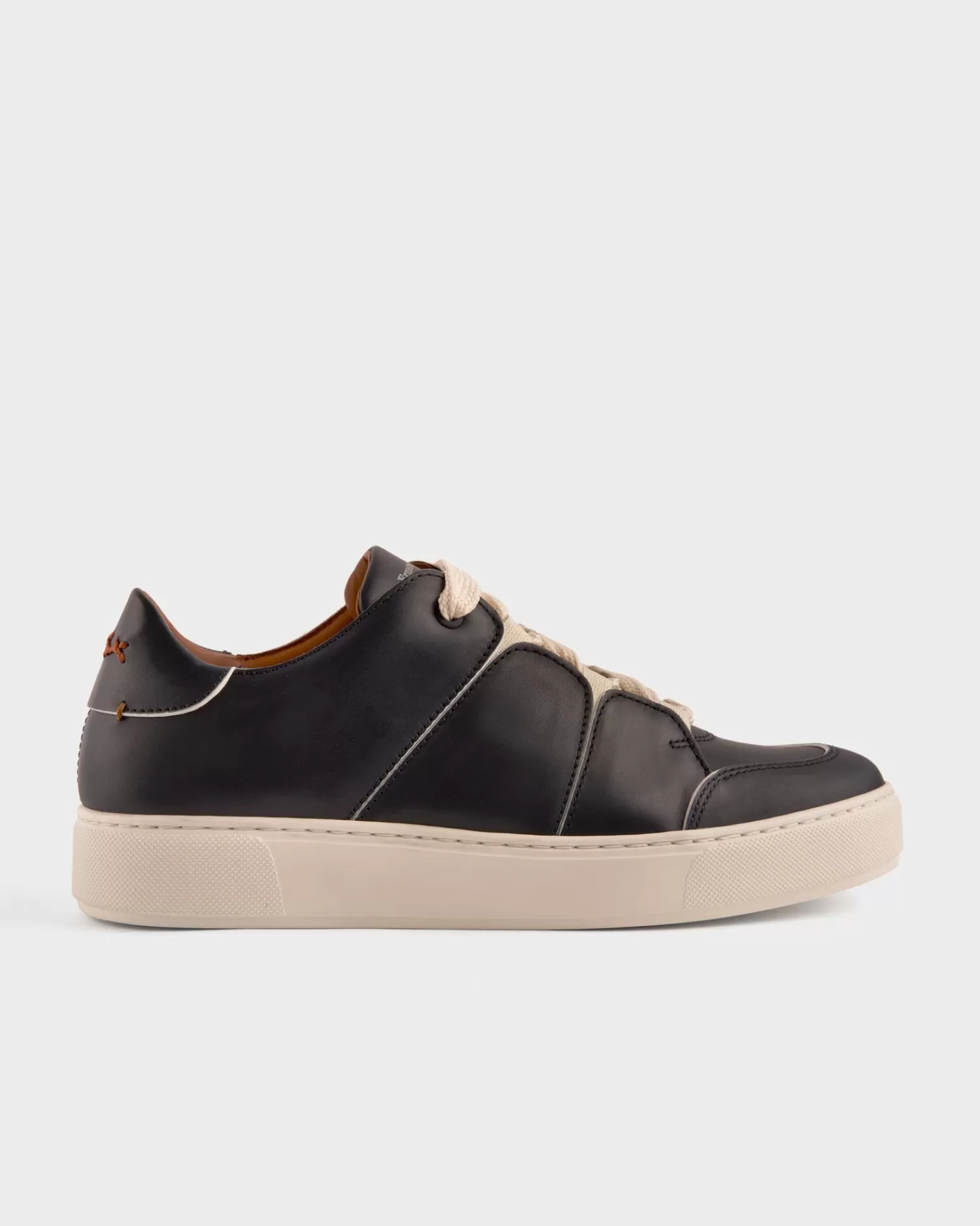 Ermenegildo Zegna Navy And White Tiziano Low-Top Sneakers^ Sneakers