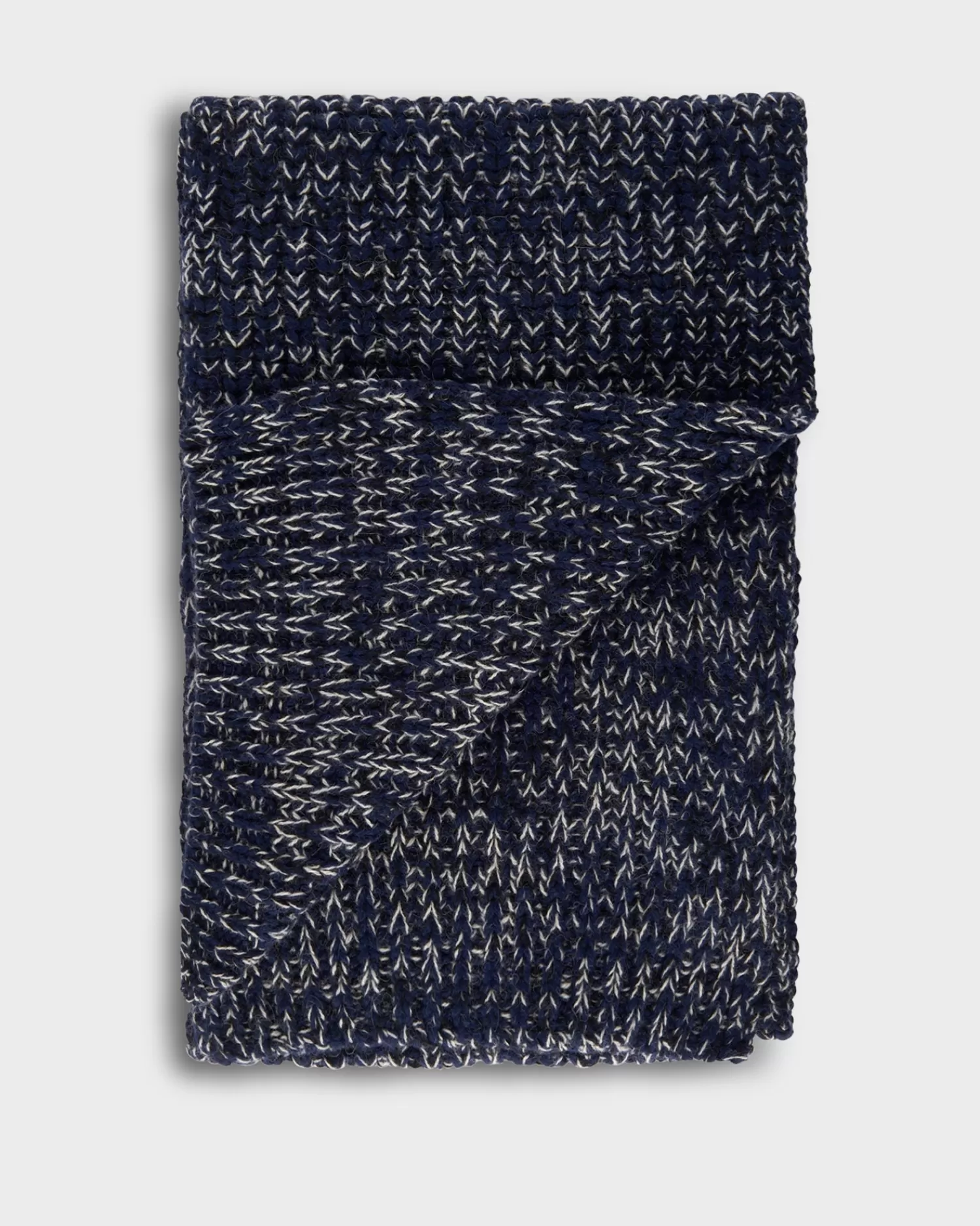 Slowear Navy Blended Alpaca Scarf^ Scarves