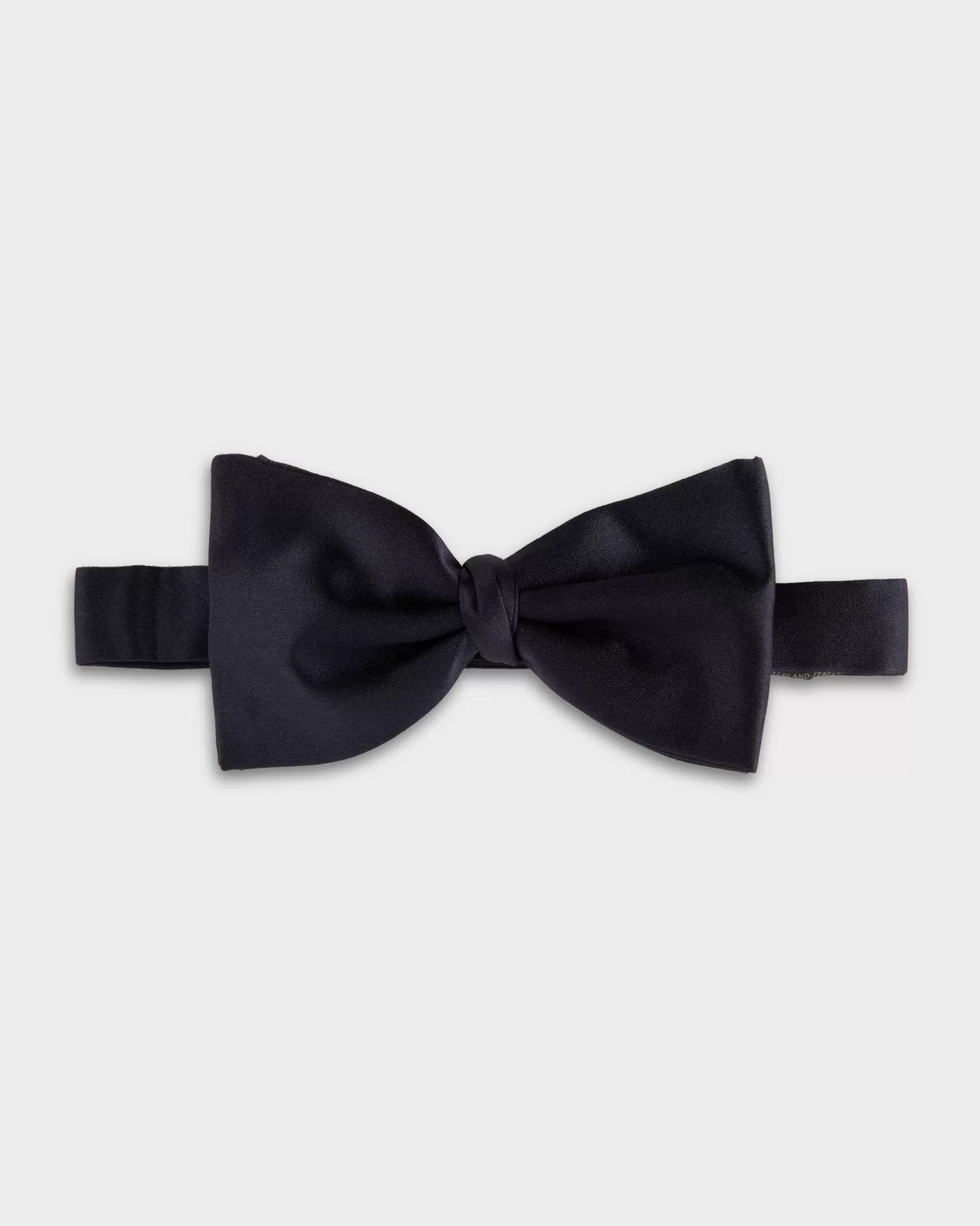 Ermenegildo Zegna Navy Silk Bow Tie^ Bow Ties