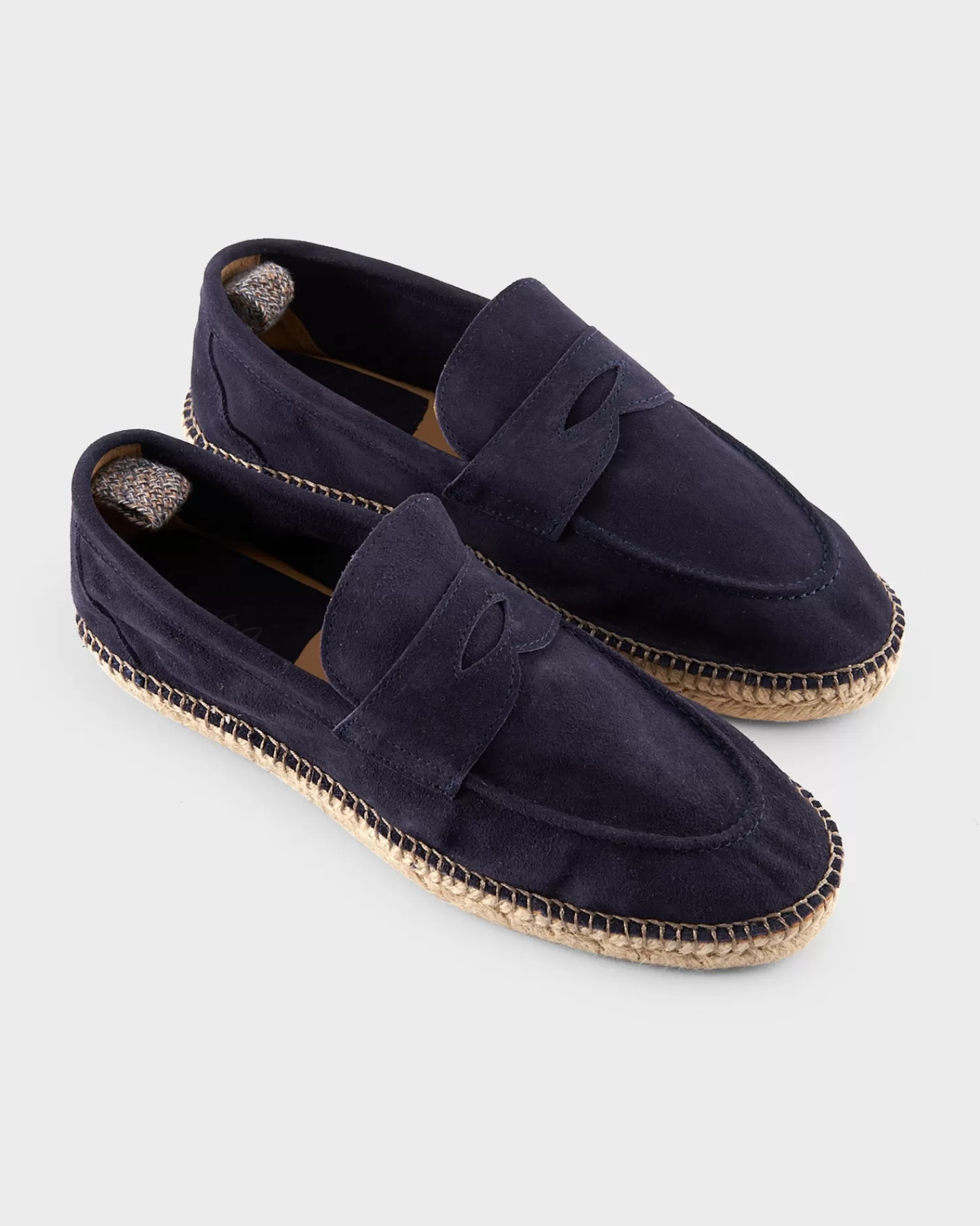 Lagoa Navy Suede Espadrilles^ Loafers