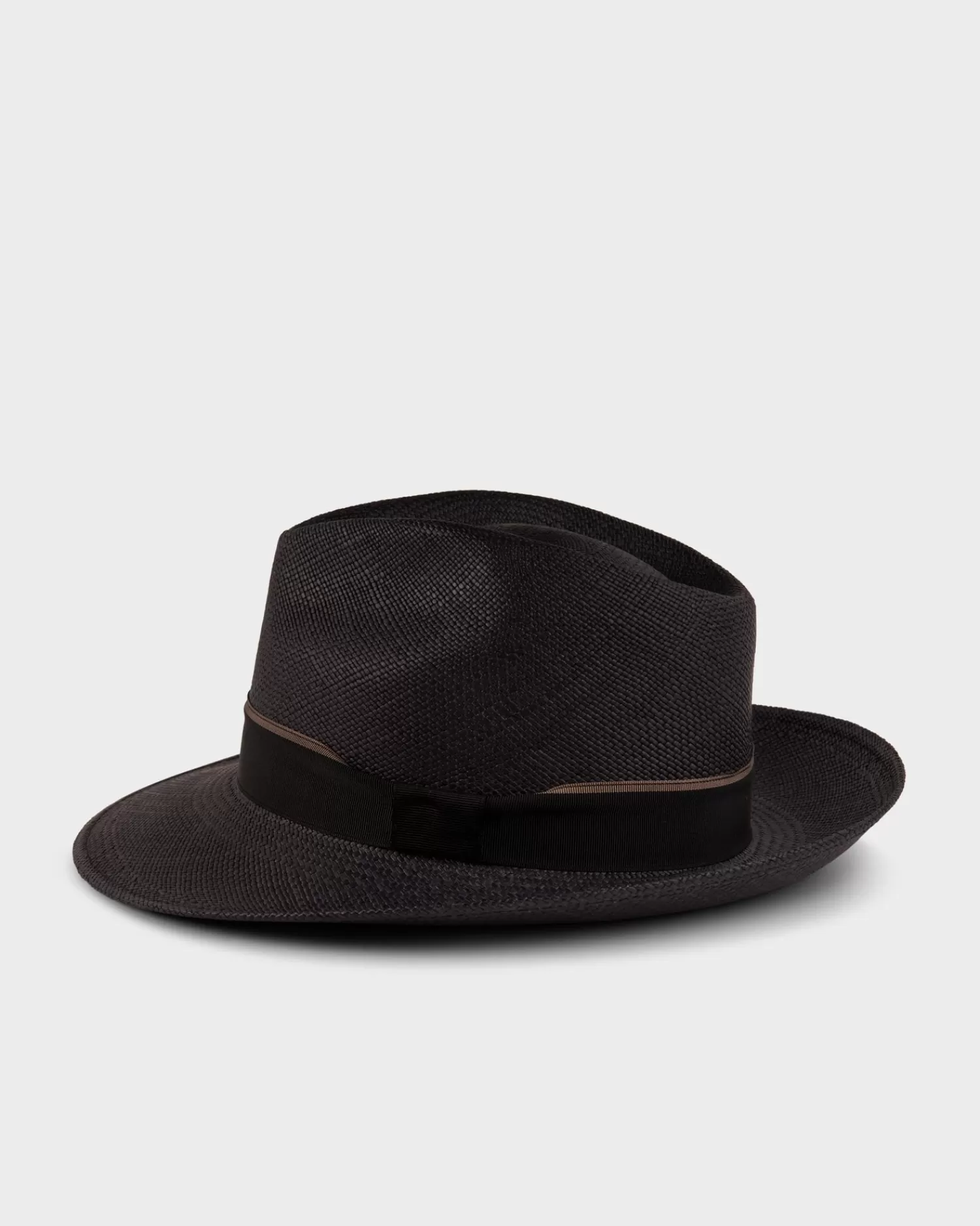 Camilo New Fedora Black With Taupe Panama Hat^ Hats And Beanies