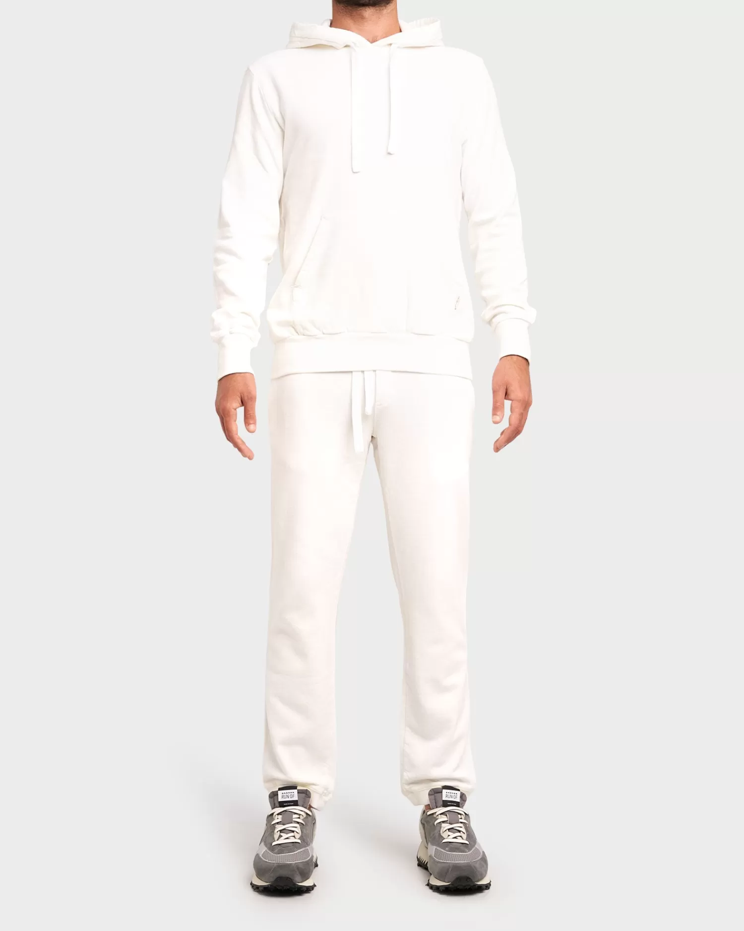 Crossley Off White Cotton Cashmere Hoodie^ Sweatshirts And Hoodies