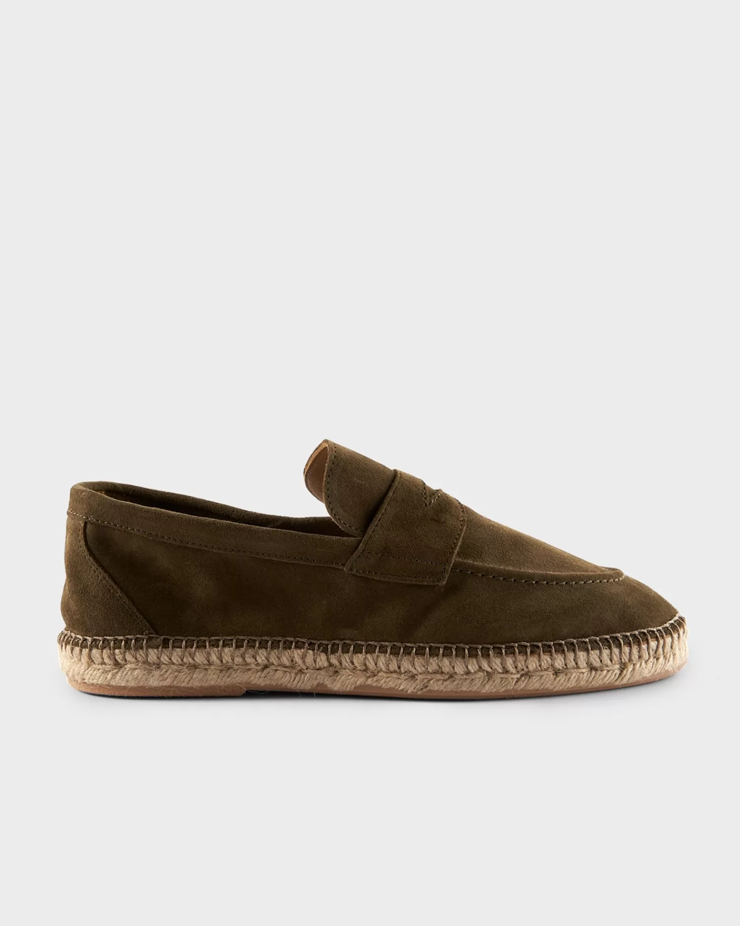 Lagoa Olive Suede Espadrilles^ Loafers