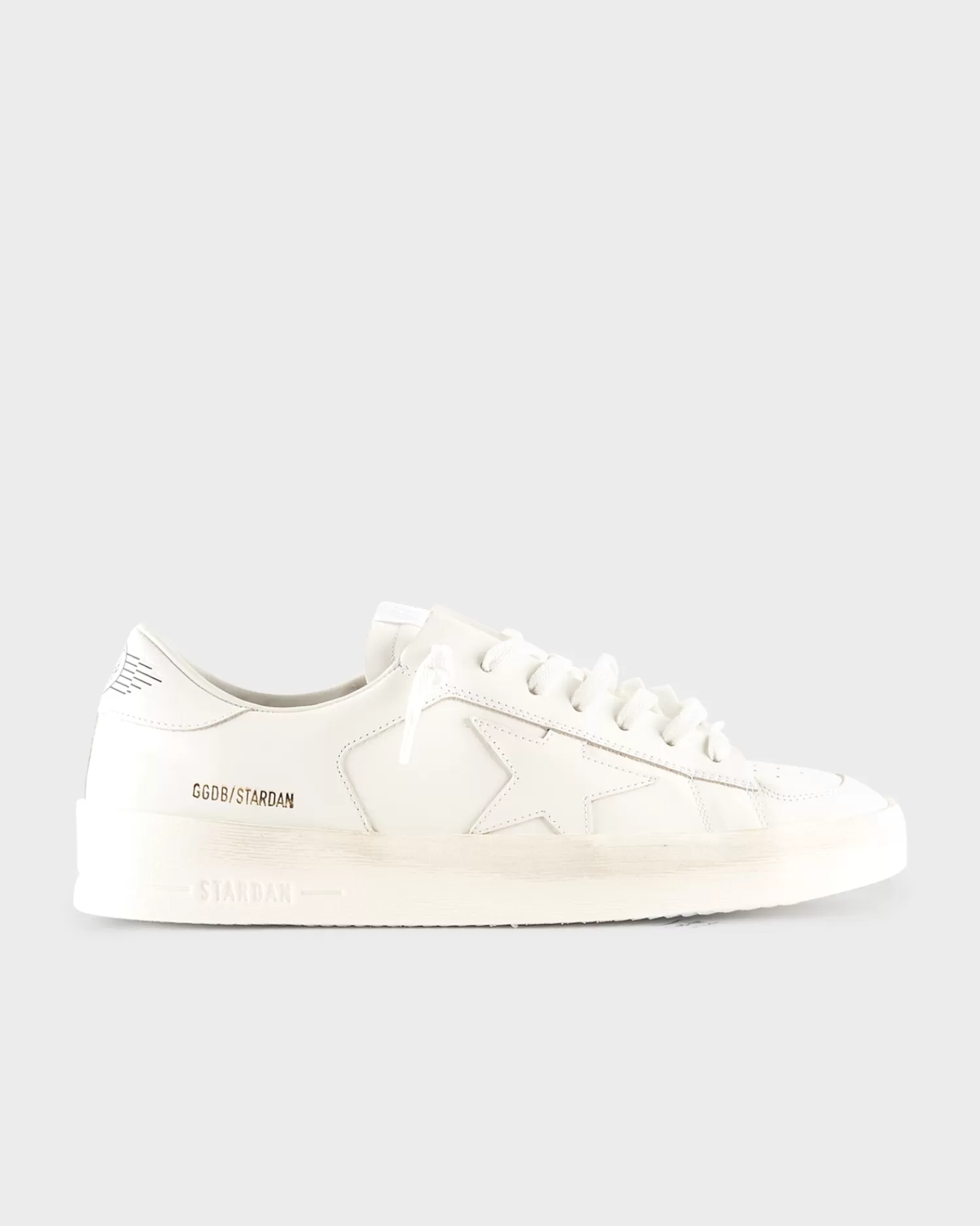 Golden Goose Optic White Stardan Leather Sneakers^ Sneakers