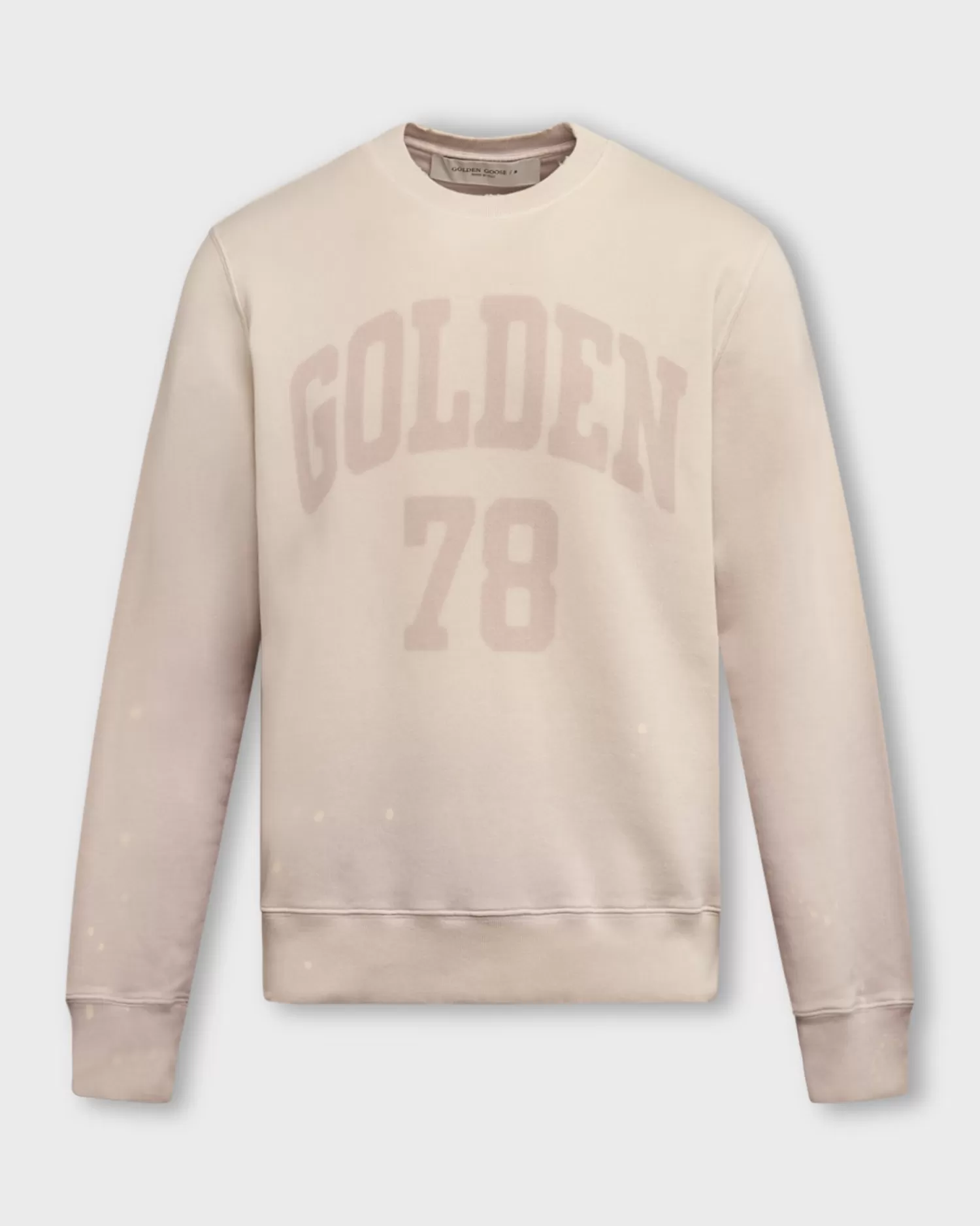 Golden Goose Pale Pink Distressed Golden Sweater^ Sweatshirts And Hoodies