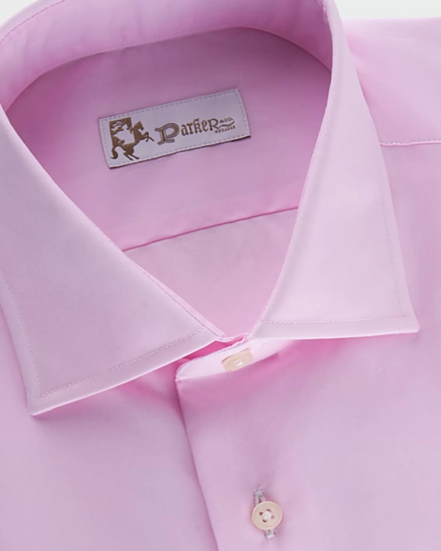 * Pink Tailored Cotton Shirt^ Business Shirts