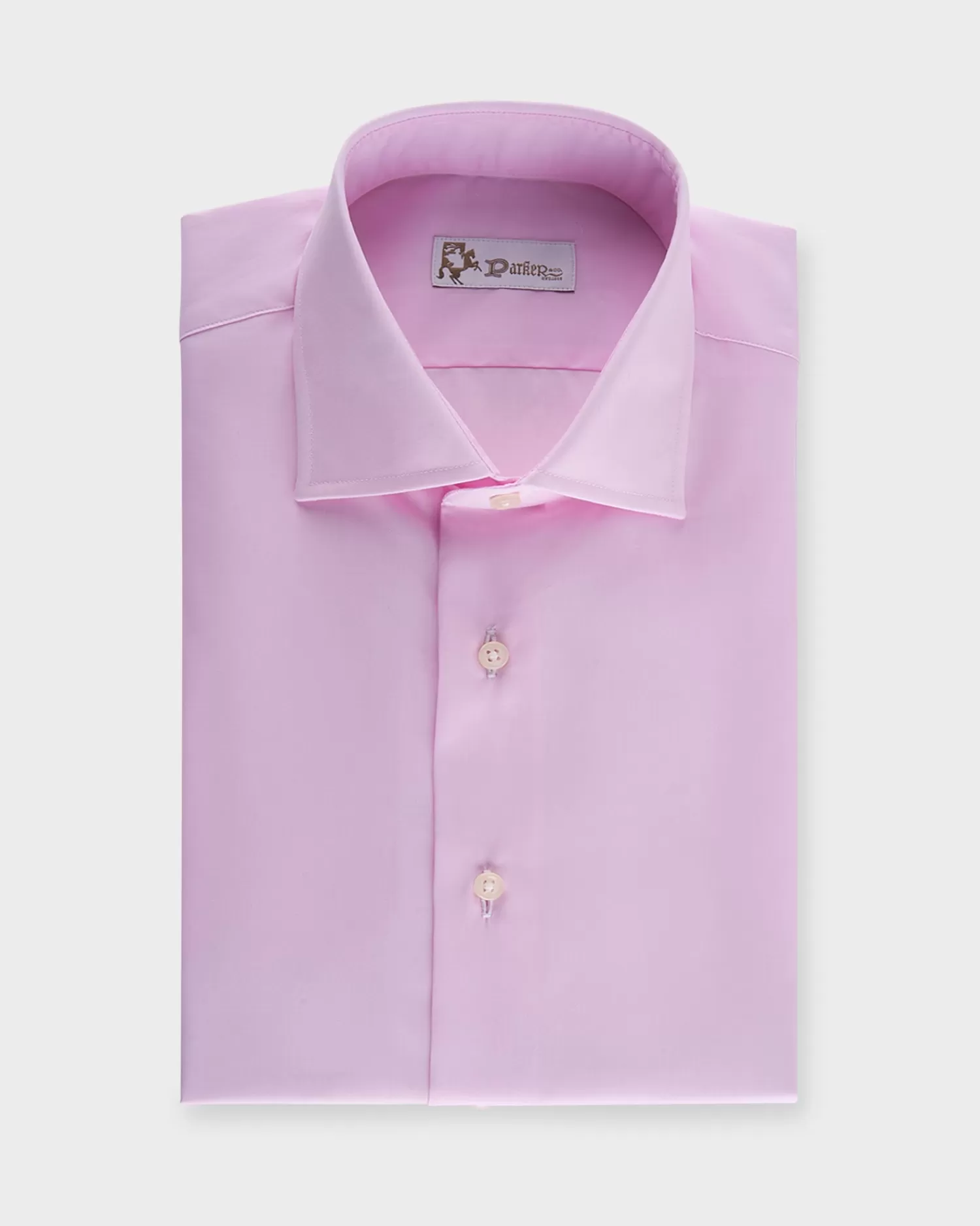 * Pink Tailored Cotton Shirt^ Business Shirts