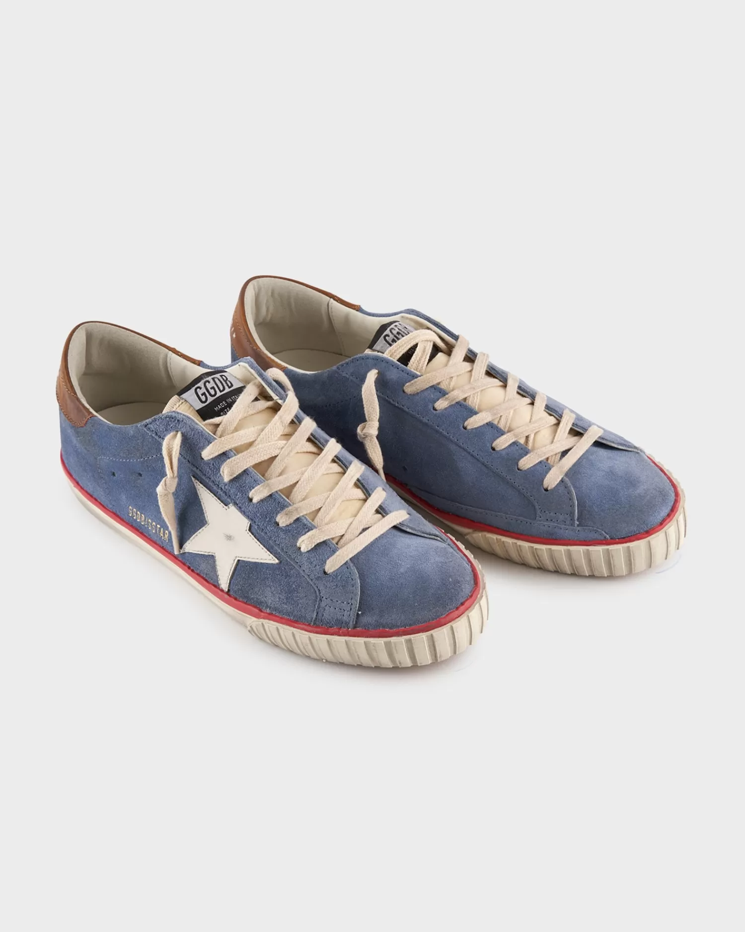 Golden Goose Powder Blue Suede Classic Superstar Sneakers^ Sneakers