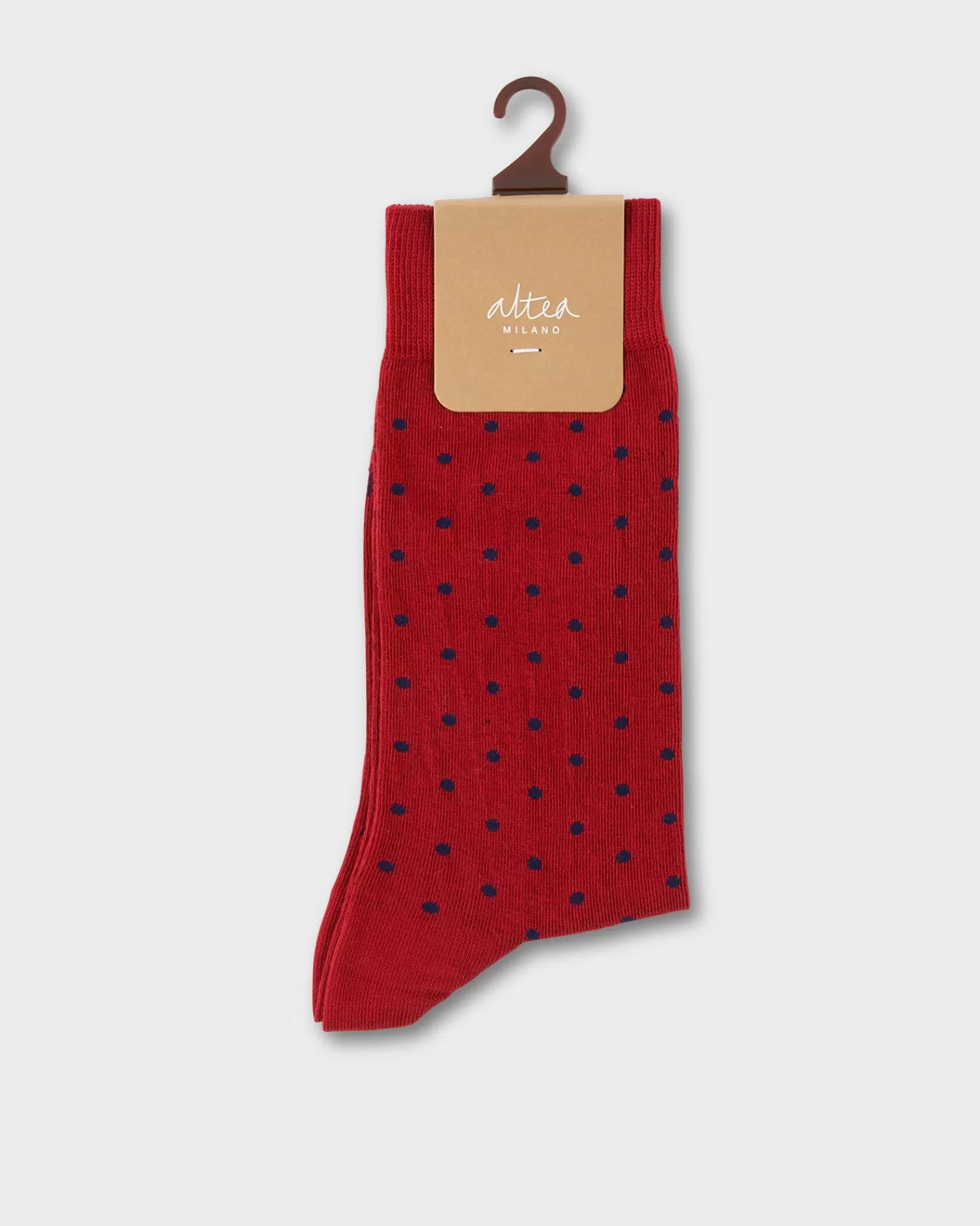 Altea Red And Navy Polkadot Socks^ Socks