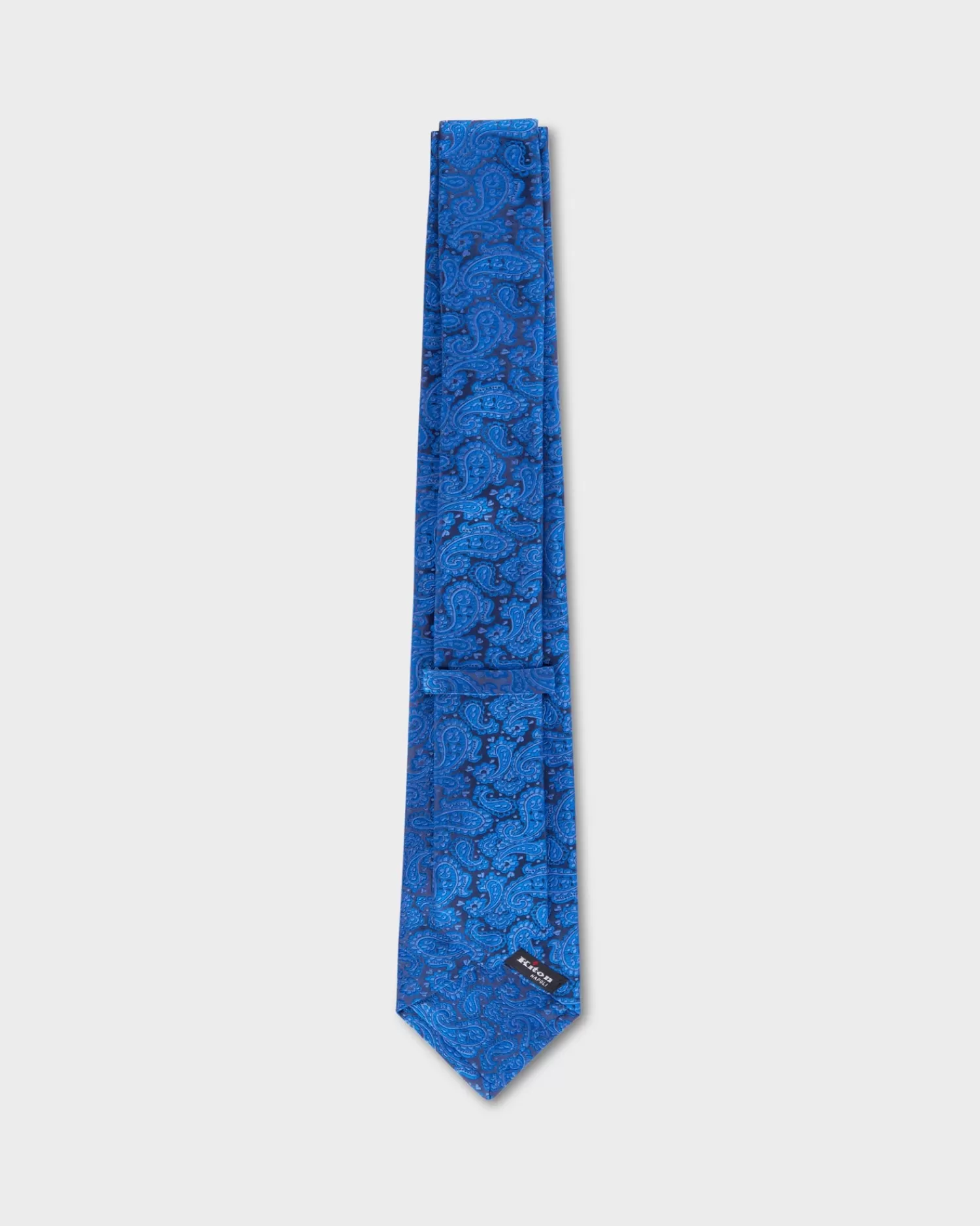 Kiton Royal Blue Paisley Tie^ Ties