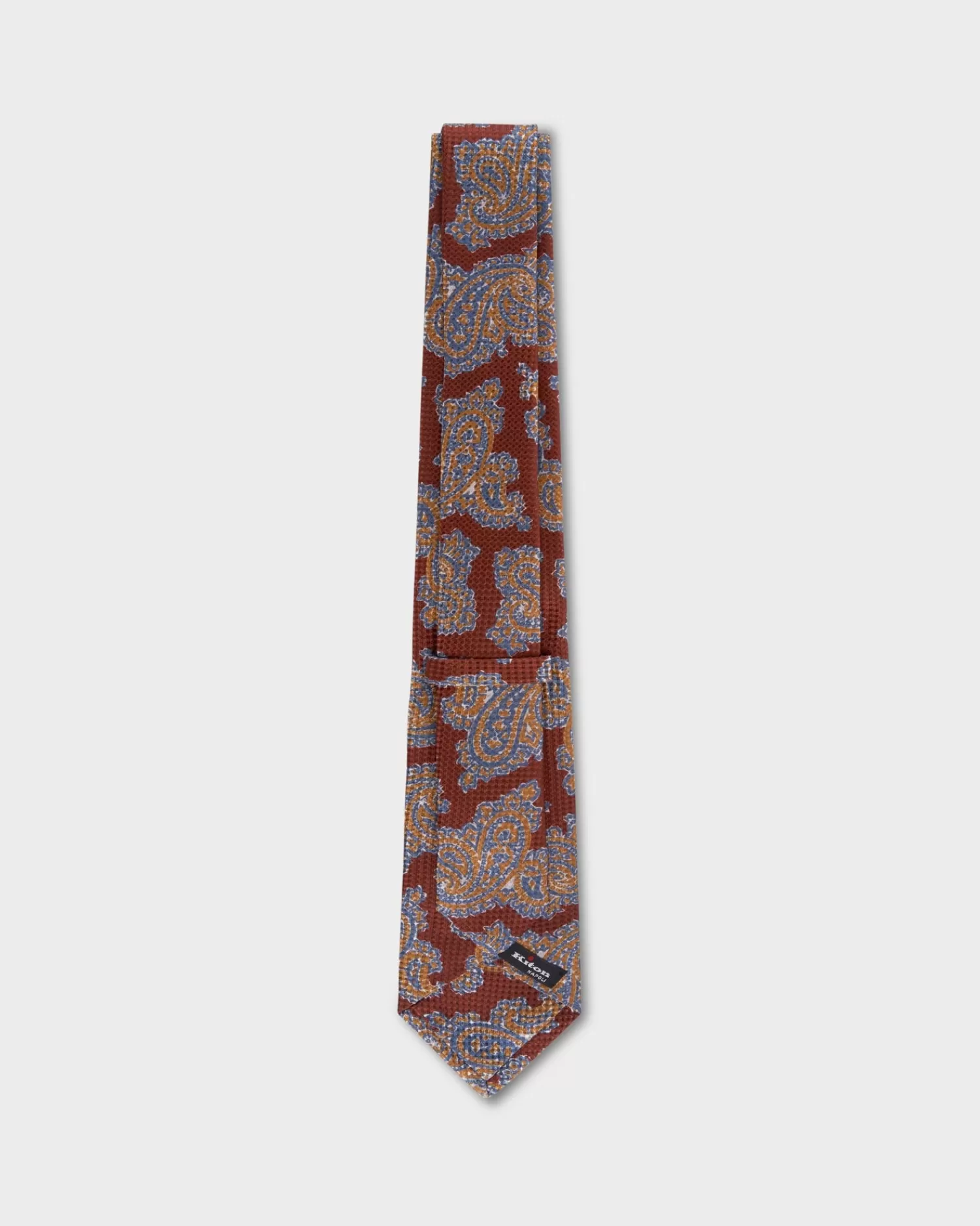 Kiton Rust Paisley Tie^ Ties