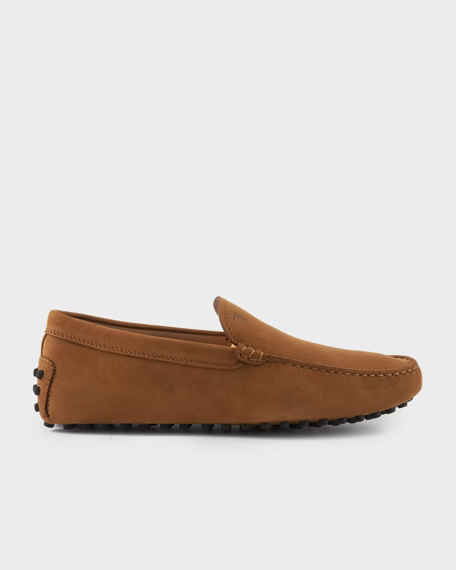 Tods Tan Gommino Nubuck Driving Shoes^ Loafers