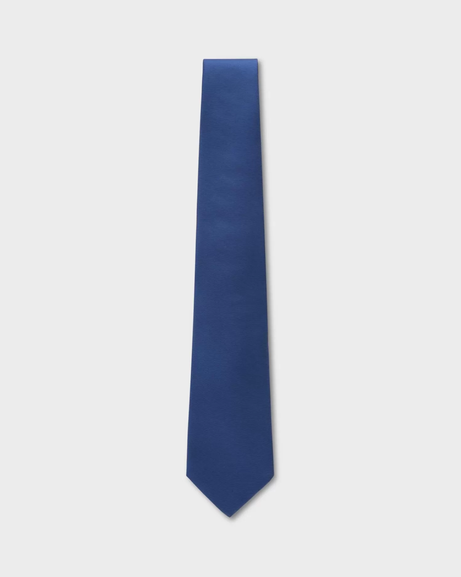 Kiton Textured Blue Silk Tie^ Ties