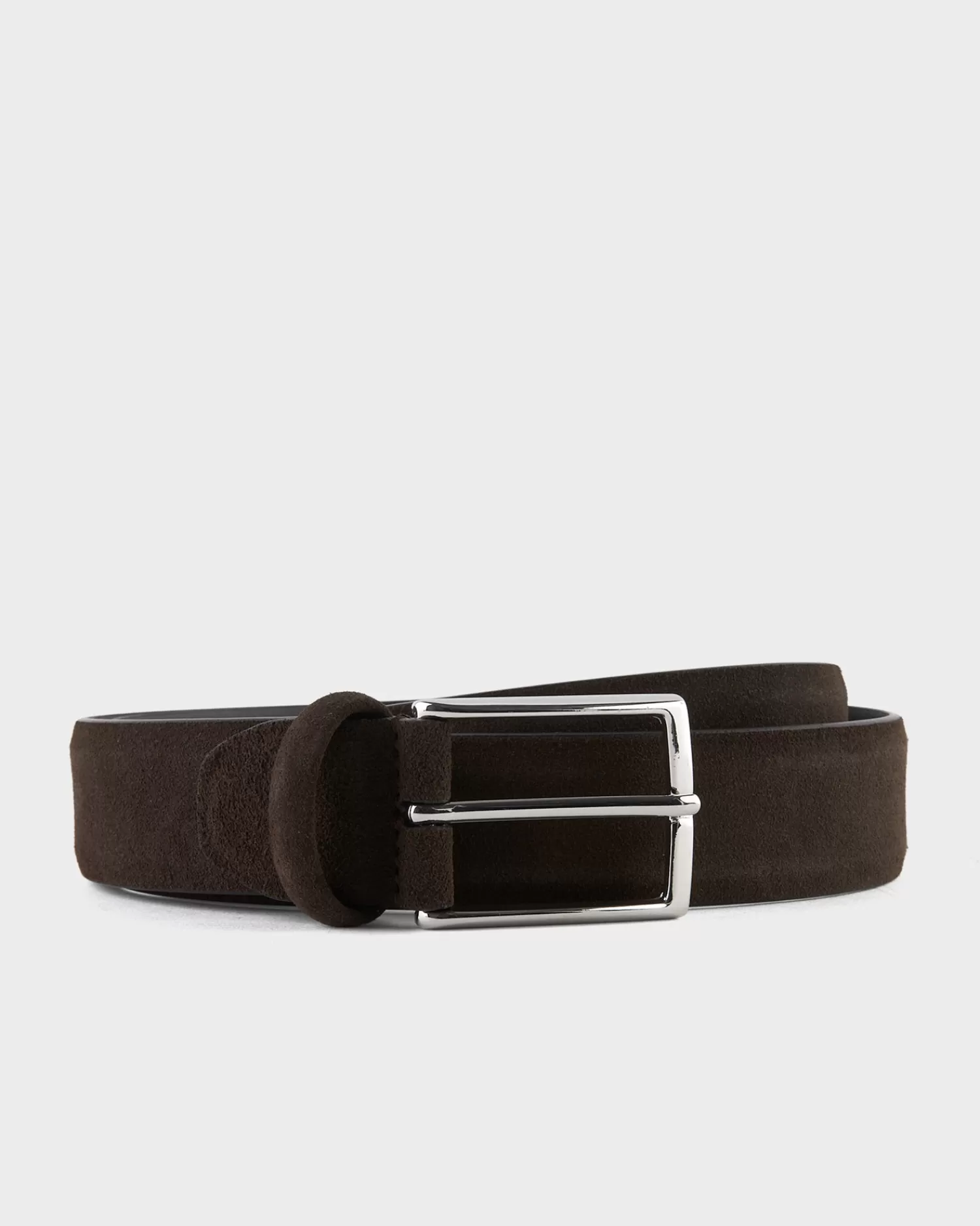 Andersons Tobacco Brown Suede Belt^ Belts