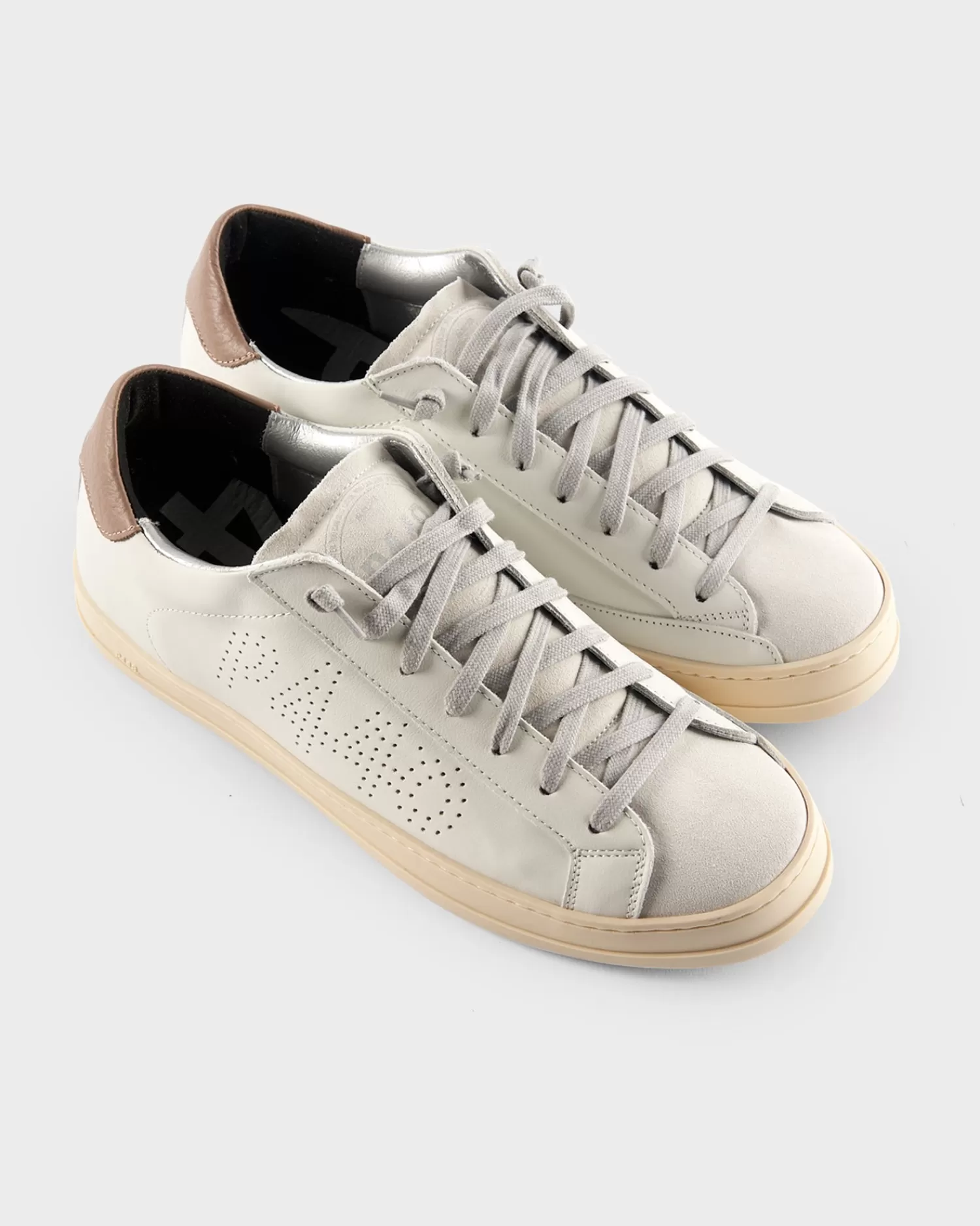 P448 White And Mud John Sneakers^ Sneakers