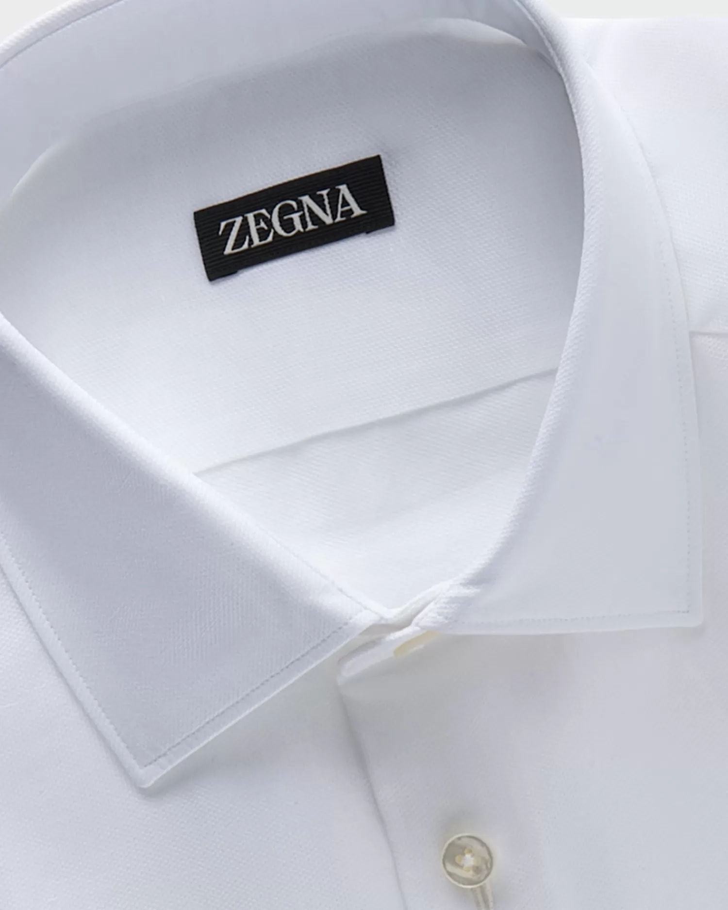 Zegna White Cotton Linen Shirt^ Casual Shirts