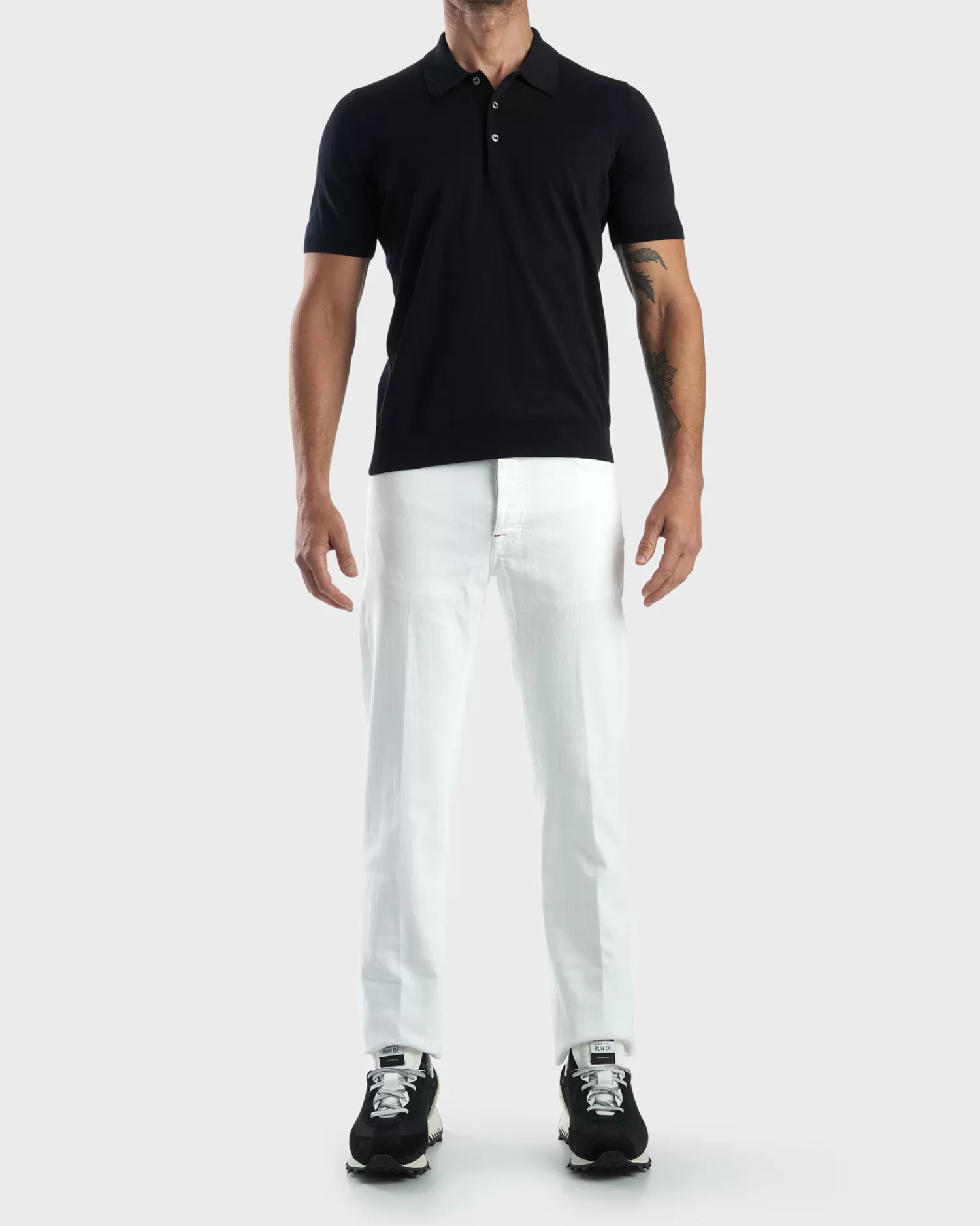 Kiton White Denim Limited Edition Slim Fit Jeans^ Jeans