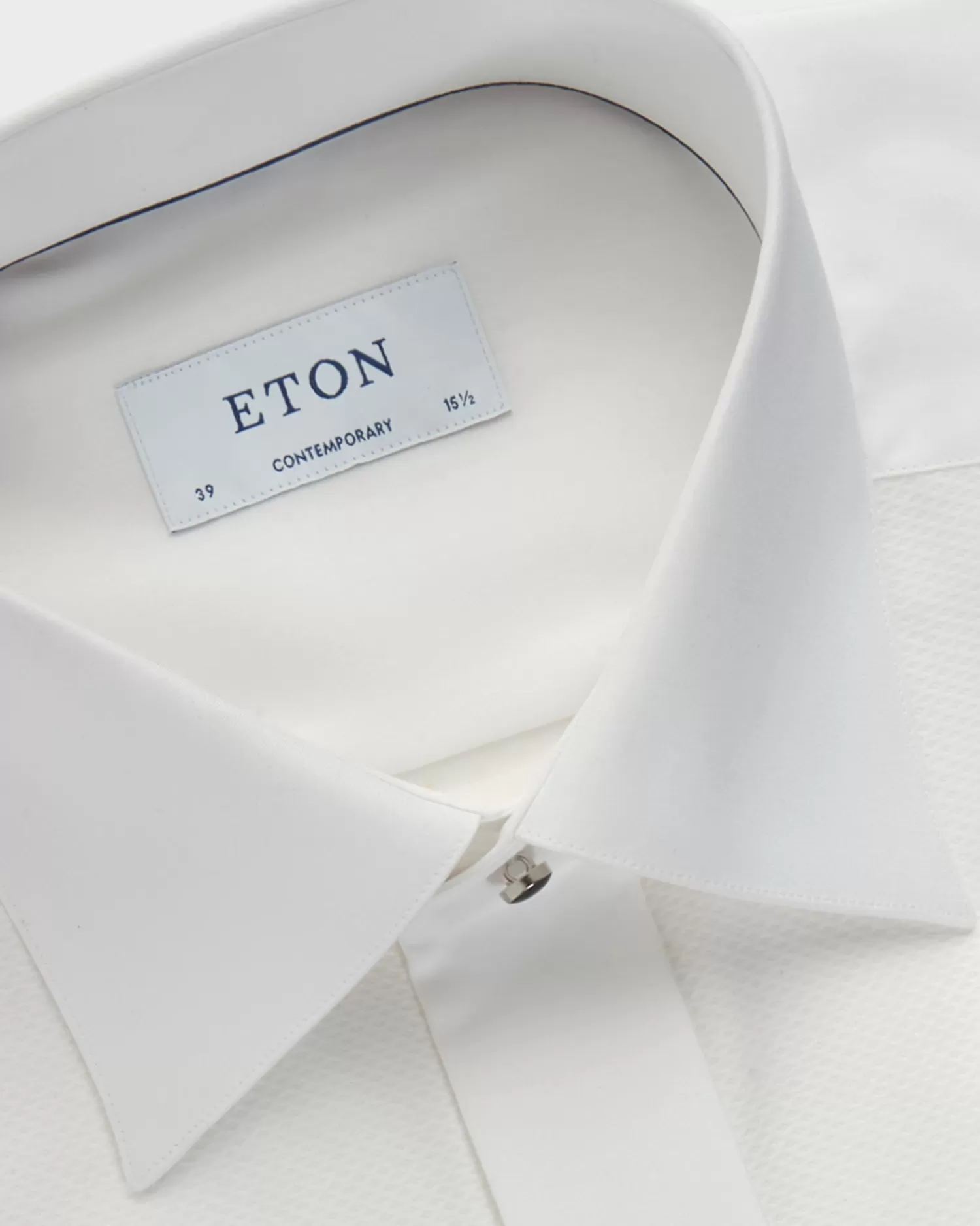 Eton White Honeycomb Dinner Shirt^ Evening Wear