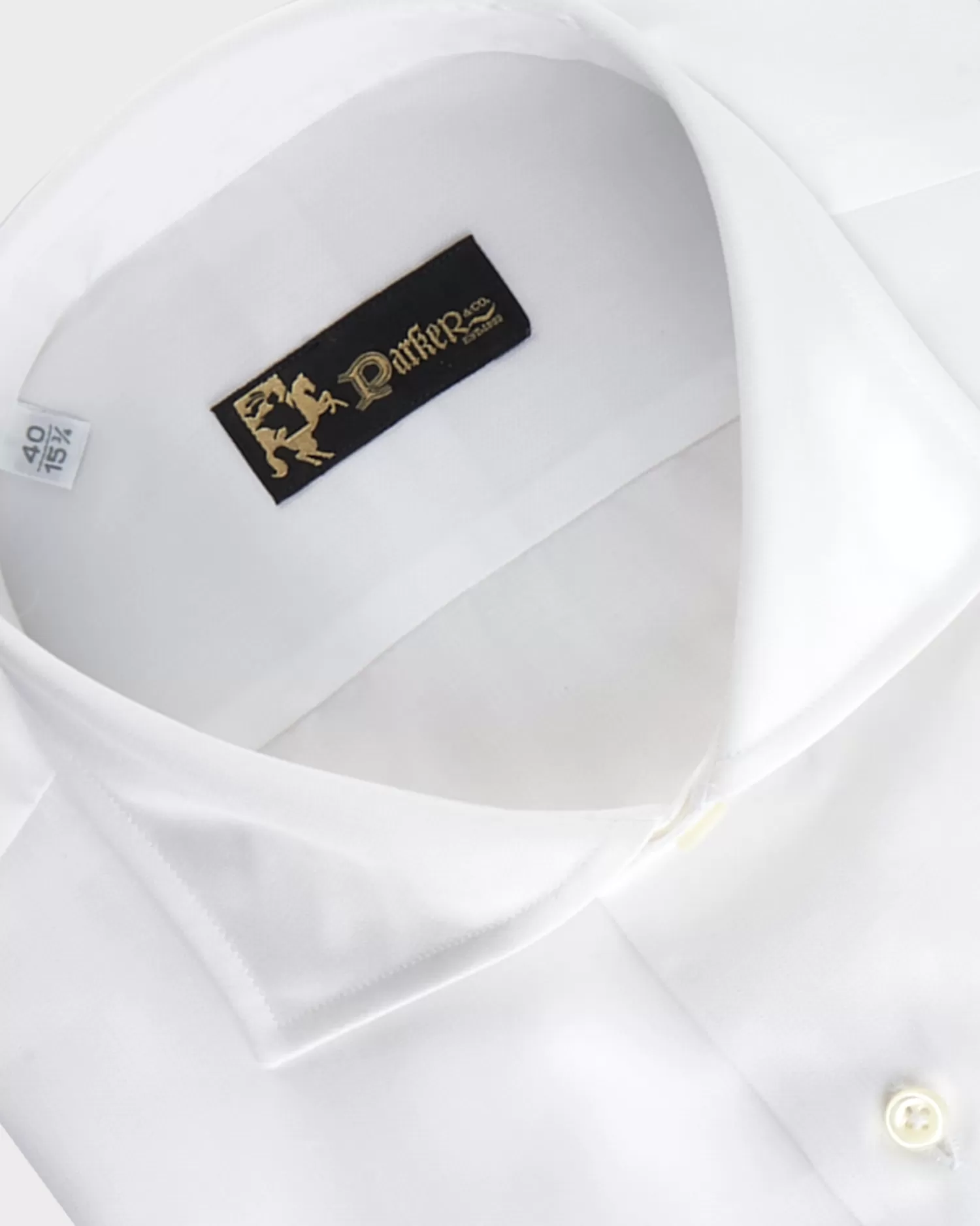 * White Microstructure Cotton Shirt^ Business Shirts