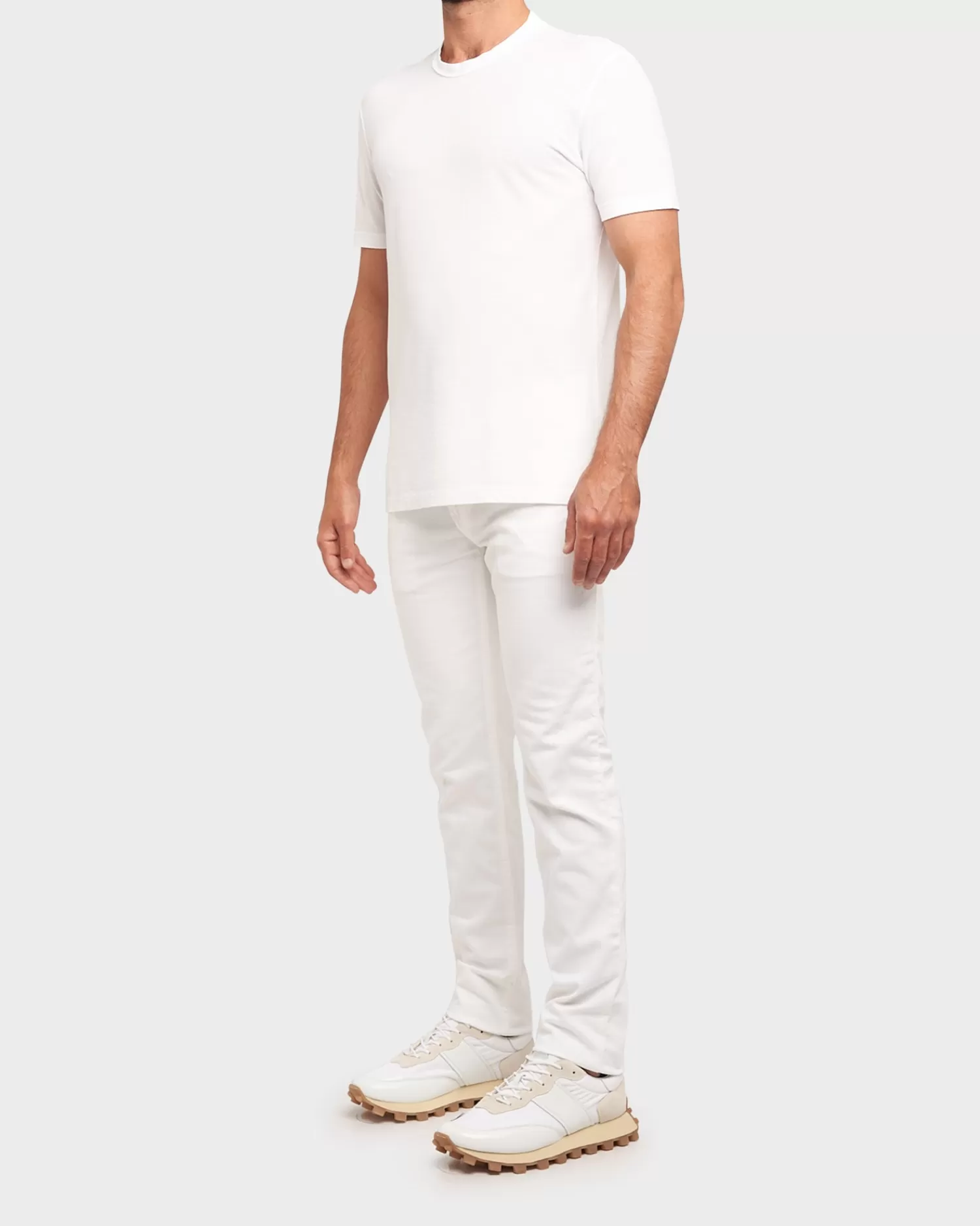 Richard J Brown White Stretch Cotton Slim Fit Jeans^ Jeans