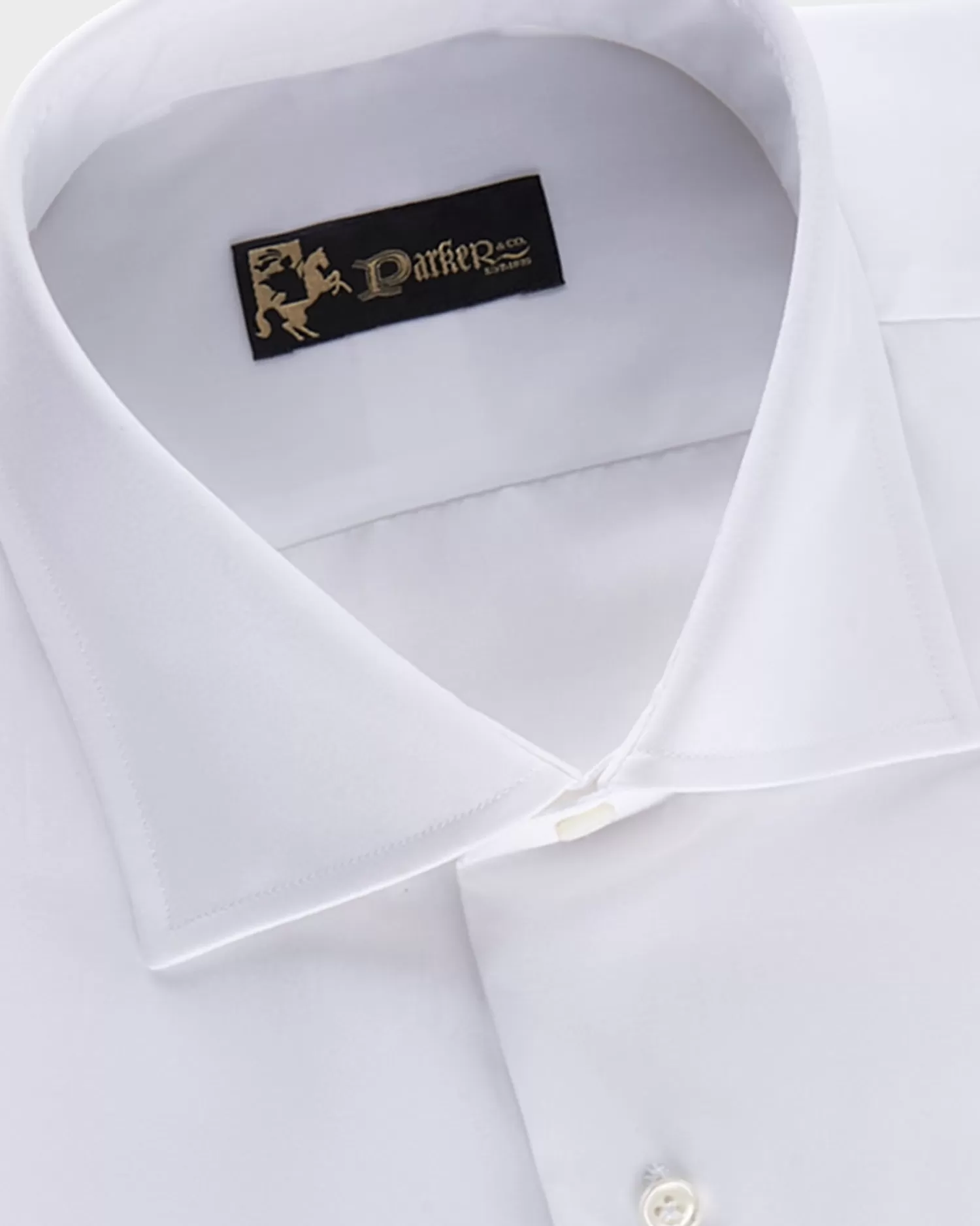 * White Tailored Cotton Shirt^ Business Shirts