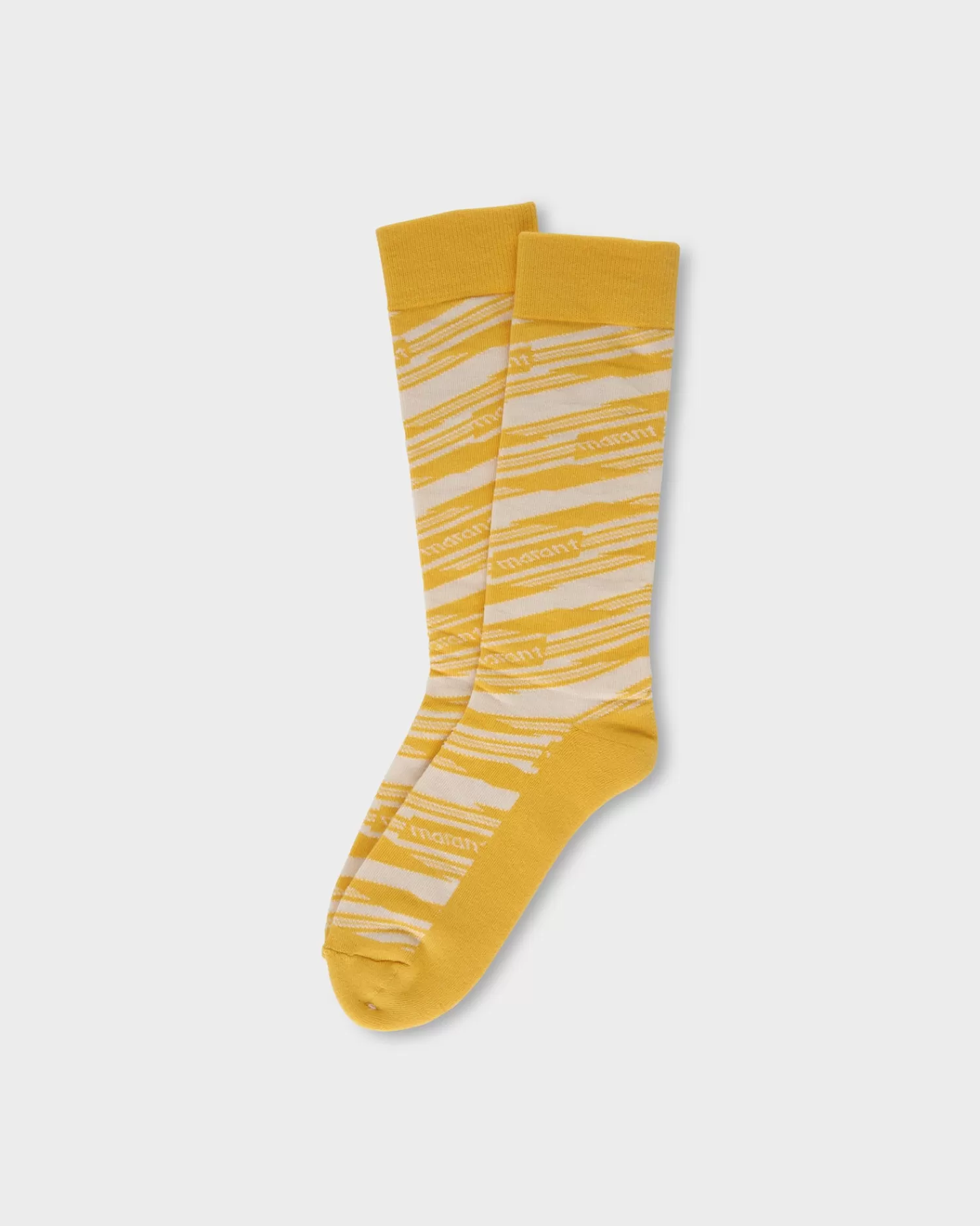 Isabel Marant Yellow Maisie Socks^ Socks